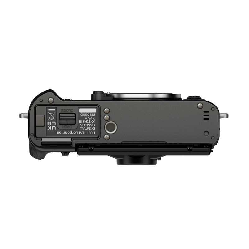 X-T30 Ⅲ_bottom_chacoalSilver